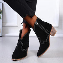 Afbeelding in Gallery-weergave laden, "Jane" Lässige Cowgirl Stiefeletten