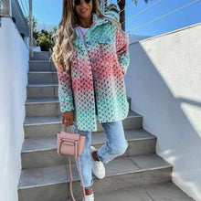 Afbeelding in Gallery-weergave laden, "Barbara" Manteau en tricot à la mode