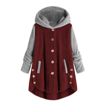Afbeelding in Gallery-weergave laden, "Marie" Kuschelige Cape-Jacke
