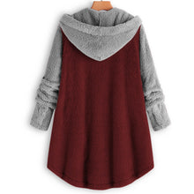 Afbeelding in Gallery-weergave laden, "Marie" Kuschelige Cape-Jacke