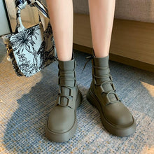 Afbeelding in Gallery-weergave laden, "Maria" Winterboots mit Schnürren