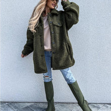 Afbeelding in Gallery-weergave laden, "Evi" Hemdjacke in Teddyfell Optik