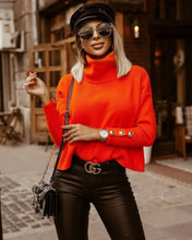Afbeelding in Gallery-weergave laden, "Daniela" Eleganter Rollkragenpullover
