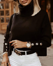 Afbeelding in Gallery-weergave laden, "Daniela" Eleganter Rollkragenpullover