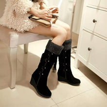 Afbeelding in Gallery-weergave laden, "Sisley" Winter-Plateau-Stiefel