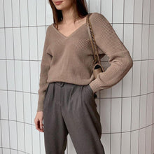 Afbeelding in Gallery-weergave laden, "Nadja" Edler Strickpullover