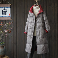 Afbeelding in Gallery-weergave laden, Veste longue "Melanie" double face