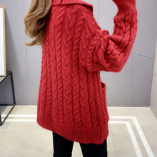 Afbeelding in Gallery-weergave laden, "Alicia" Warme Strickjacke