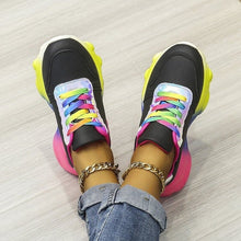 Afbeelding in Gallery-weergave laden, "Marie" Kleurrijke Straat Stijl Sneakers