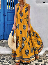 Afbeelding in Gallery-weergave laden, &quot;Sabrina&quot; Maxi Boho-Kleid
