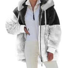 Afbeelding in Gallery-weergave laden, &quot;Alyna&quot; Manteau chaud en fourrure synthétique
