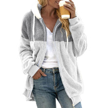 Afbeelding in Gallery-weergave laden, &quot;Alyna&quot; Manteau chaud en fourrure synthétique
