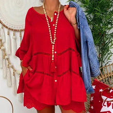 Afbeelding in Gallery-weergave laden, &quot;Anika&quot; Designer-Bluse
