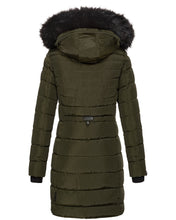 Afbeelding in Gallery-weergave laden, "Nicole" Manteau d'hiver avec fausse fourrure détachable
