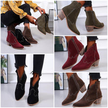 Afbeelding in Gallery-weergave laden, "Jane" Lässige Cowgirl Stiefeletten
