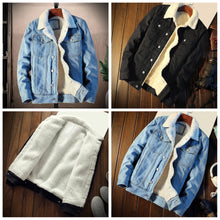 Afbeelding in Gallery-weergave laden, &quot;Arno&quot; Veste denim décontractée
