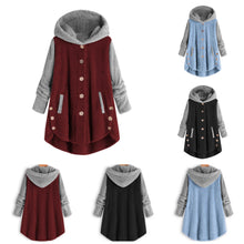 Afbeelding in Gallery-weergave laden, "Marie" Kuschelige Cape-Jacke
