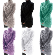 Afbeelding in Gallery-weergave laden, &quot;Evelin&quot; Modisches Pulloverkleid
