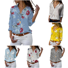 Afbeelding in Gallery-weergave laden, &quot;Bloome&quot; Elegante Chiffon-Bluse
