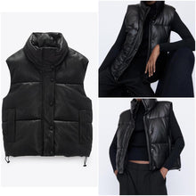 Afbeelding in Gallery-weergave laden, &quot;Alara&quot; Designer-Lederweste
