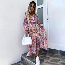 Afbeelding in Gallery-weergave laden, "Deane" Boho-Maxi-Kleid
