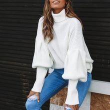 Afbeelding in Gallery-weergave laden, &quot;Andrea&quot; Lässiger Rollkragenpullover
