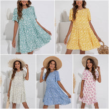 Afbeelding in Gallery-weergave laden, &quot;Daria&quot; Lässiges Blümchenkleid
