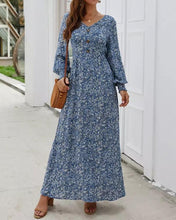 Afbeelding in Gallery-weergave laden, "Nadin" Elegantes Maxi-Kleid
