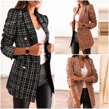 Afbeelding in Gallery-weergave laden, "Samantha" Klassischer Longblazer
