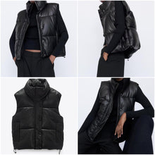 Afbeelding in Gallery-weergave laden, &quot;Alara&quot; Designer-Lederweste
