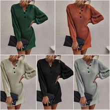 Afbeelding in Gallery-weergave laden, &quot;Amira&quot; Kniefreies Strickkleid
