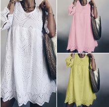 Afbeelding in Gallery-weergave laden, "Maya" Elegantes Spitzenkleid
