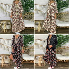 Afbeelding in Gallery-weergave laden, "Narella" Boho-Maxi-Kleid
