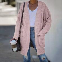 Afbeelding in Gallery-weergave laden, "Margarethe" Lockere Longstrickjacke
