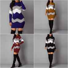 Afbeelding in Gallery-weergave laden, &quot;Kim&quot; Elegantes Strickkleid
