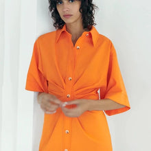 Afbeelding in Gallery-weergave laden, "Valerie" Designer-Hemdkleid
