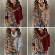 Afbeelding in Gallery-weergave laden, "Britta" Pullover mit Leopardenmuster
