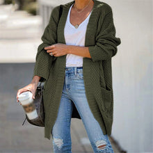 Afbeelding in Gallery-weergave laden, "Margarethe" Lockere Longstrickjacke

