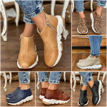 Afbeelding in Gallery-weergave laden, &quot;Angie&quot; Casual Hoge Sneaker
