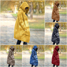 Afbeelding in Gallery-weergave laden, &quot;Anneliese&quot; Strickjacke mit Kapuze
