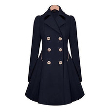 Afbeelding in Gallery-weergave laden, "Lilien" Stillvoller Trenchcoat
