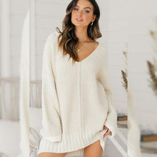 Afbeelding in Gallery-weergave laden, "Simone" Casual Strickkleid
