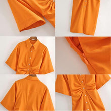 Afbeelding in Gallery-weergave laden, "Valerie" Designer-Hemdkleid
