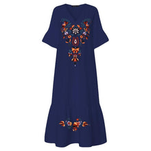 Afbeelding in Gallery-weergave laden, "Rita" Boho-Maxi-Kleid
