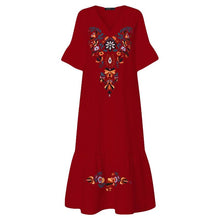 Afbeelding in Gallery-weergave laden, "Rita" Boho-Maxi-Kleid
