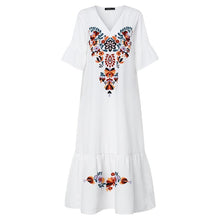 Afbeelding in Gallery-weergave laden, "Rita" Boho-Maxi-Kleid
