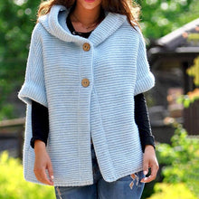 Afbeelding in Gallery-weergave laden, "Pia" Kapuzen-Strickjacke
