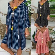 Afbeelding in Gallery-weergave laden, "Sunny" Designer-Boho-Kleid
