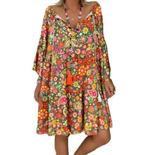 Afbeelding in Gallery-weergave laden, Orange mit Blumen
