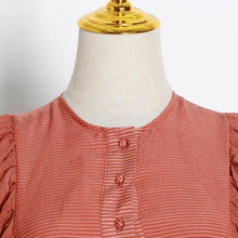 Afbeelding in Gallery-weergave laden, Vintage Rüschen-Kleid

